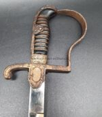 Wehrmacht Heer Säbel für Offiziere, Hst. Alcoso Solingen – Bild 3