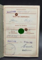 Dokumente der Familie Huiss 3. Inf. Ers. Reg./1. Ers. – Bild 3