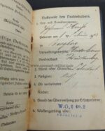Dokumente der Familie Huiss 3. Inf. Ers. Reg./1. Ers. – Bild 6