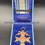 Bayern Militärverdienstkreuz 3. Klasse mit Schwertern im Etui