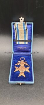 Bayern Militärverdienstkreuz 3. Klasse mit Schwertern im Etui