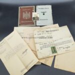 Dokumente der Familie Weinert aus Hamburg Altona