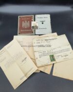 Dokumente der Familie Weinert aus Hamburg Altona