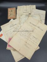 Dokumente des Obermatrosen Jacob Stübben aus Wevelinghoven, 1. Matrosendivision