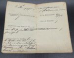 Dokumente des Obermatrosen Jacob Stübben aus Wevelinghoven, 1. Matrosendivision – Bild 4