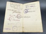 Dokumente des Obermatrosen Jacob Stübben aus Wevelinghoven, 1. Matrosendivision – Bild 7