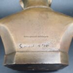 Adolf Hitler Reichskanzler Büste Bronze – Bild 3