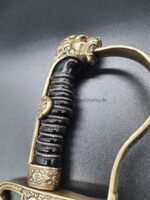 Wehrmacht Heer Löwenkopfoffizierssäbel Alcoso, Solingen – Bild 7