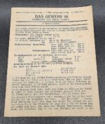 Waffentafel das Gewehr 98