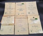 Urkunden des Pionier Kühn 2./ Pi.Batl.251