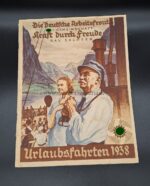 Heft Urlaubsfahrten 1938