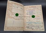 Wehrpass des Dr. Fritz Reutter (o. Prof. ad TH. Aachen) – Bild 4