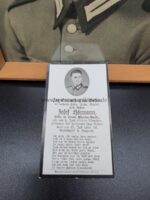 Portrait und Sterbekarte eines Pioniers – Bild 3