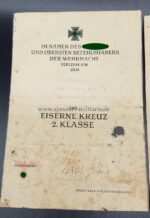 Urkunden Gefreiter Marschall 1.I. R. 266 – Bild 2
