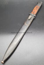 Wehrmacht Seitengewehr SG 84/98 III für K98 (nicht nummerngleich) 41 ddl (E. & F. Hörster, Solingen) – Bild 2