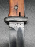 Wehrmacht Seitengewehr SG 84/98 III für K98 (nicht nummerngleich) 41 ddl (E. & F. Hörster, Solingen) – Bild 10