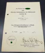 Urkunden Demjansk 1./Gren.Rgt.89 – Bild 9