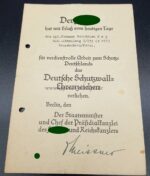 Urkunden Demjansk 1./Gren.Rgt.89 – Bild 7