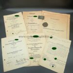 Urkunden Demjansk 1./Gren.Rgt.89
