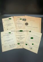 Urkunden Demjansk 1./Gren.Rgt.89