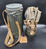 Wehrmacht Gasmaske mit Tornister – Bild 5