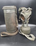 Wehrmacht Gasmaske mit Tornister