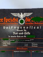 Papierschild "Hier spricht die NSDAP", selten – Bild 2
