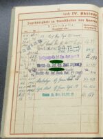 Wehrpass Offenbach Main, Inf.Ers.Batl 71, StabKp.Pz.Gren.Rgt.59 – Bild 8