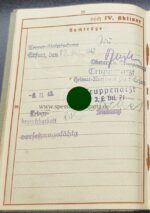 Wehrpass Offenbach Main, Inf.Ers.Batl 71, StabKp.Pz.Gren.Rgt.59 – Bild 11