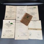 Urkunden des Pionier Kühn 2./ Pi.Batl.251, Nahkampfspange