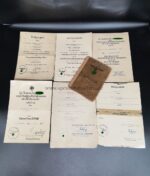 Urkunden des Pionier Kühn 2./ Pi.Batl.251, Nahkampfspange