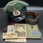 Nachlass des Soldaten Thies im Infanterie-Regiment 17 Braunschweig Totenkopf, gefallen in Russland