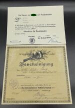 Nachlass mit Flugbuch Vater und Sohn aus Heilbronn – Bild 3