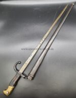 Frankreich, Bajonett M. 1866/1874 für Chassepot/Gras Gewehr – Bild 2