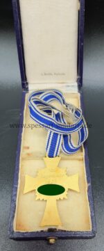 Ehrenkreuz der deutschen Mutter in Gold im Etui (L.Bertsch, Karlsruhe) – Bild 3
