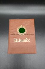 SA Sportabzeichen Urkundenheft Bronze