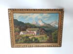 Gemälde des Berghofes ( Haus Wachenfeld) des Führers auf dem Obersalzberg – Bild 2