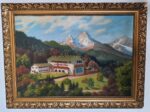 Gemälde des Berghofes ( Haus Wachenfeld) des Führers auf dem Obersalzberg – Bild 4