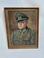Ölgemälde eines Oberleutnant in der Heeresverwaltung – Bild 2