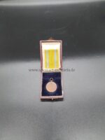 Sachsen Friedrich-August Medaille in Bronze im Etui