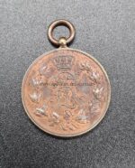 Sachsen Friedrich-August Medaille in Bronze im Etui – Bild 4