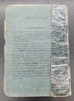 Luftwaffe Soldbuch eines Leutnants aus Siegburg in der leichten Flak Abt 749 – Bild 3