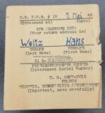 Luftwaffe Soldbuch eines Leutnants aus Siegburg in der leichten Flak Abt 749 – Bild 5