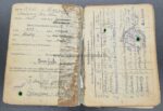 Luftwaffe Soldbuch eines Leutnants aus Siegburg in der leichten Flak Abt 749 – Bild 7