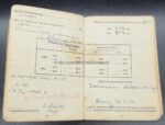 Luftwaffe Soldbuch eines Leutnants aus Siegburg in der leichten Flak Abt 749 – Bild 18