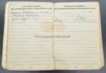 Luftwaffe Soldbuch eines Leutnants aus Siegburg in der leichten Flak Abt 749 – Bild 20