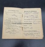Dokumente Vater und Sohn des Vizefeldwebels Alber Franz Fischer im 2. Thüringischen Inf. Reg. 32, Goldene Verdienstmedaille – Bild 5