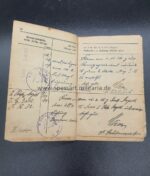 Dokumente Vater und Sohn des Vizefeldwebels Alber Franz Fischer im 2. Thüringischen Inf. Reg. 32, Goldene Verdienstmedaille – Bild 10