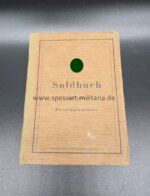 SS Soldbuch eines Rottenführers in der 2. Stammkomp. SS Panz. Ers. Abt