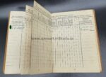 SS Soldbuch eines Rottenführers in der 2. Stammkomp. SS Panz. Ers. Abt – Bild 7